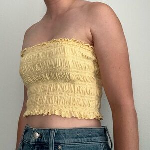 American Eagle ruched tank top